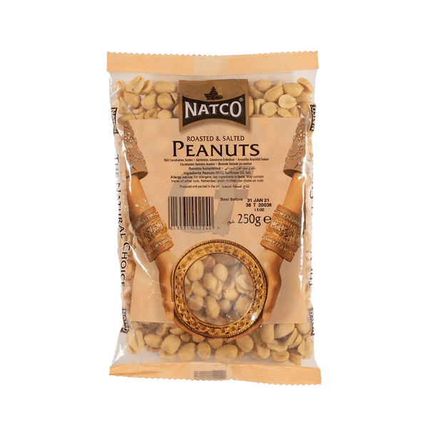 NATCO Roasted & Salted Peanuts 250g