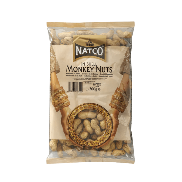 NATCO Roasted In-shell Monkey Nuts 300g