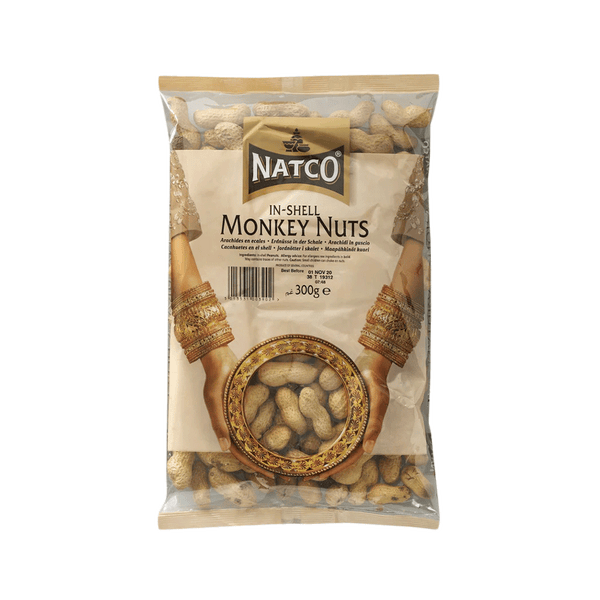 NATCO Roasted In-shell Monkey Nuts 300g