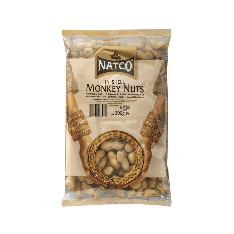 NATCO Roasted In-shell Monkey Nuts 300g