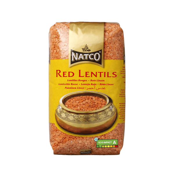 NATCO Red Lentils Polished 500g
