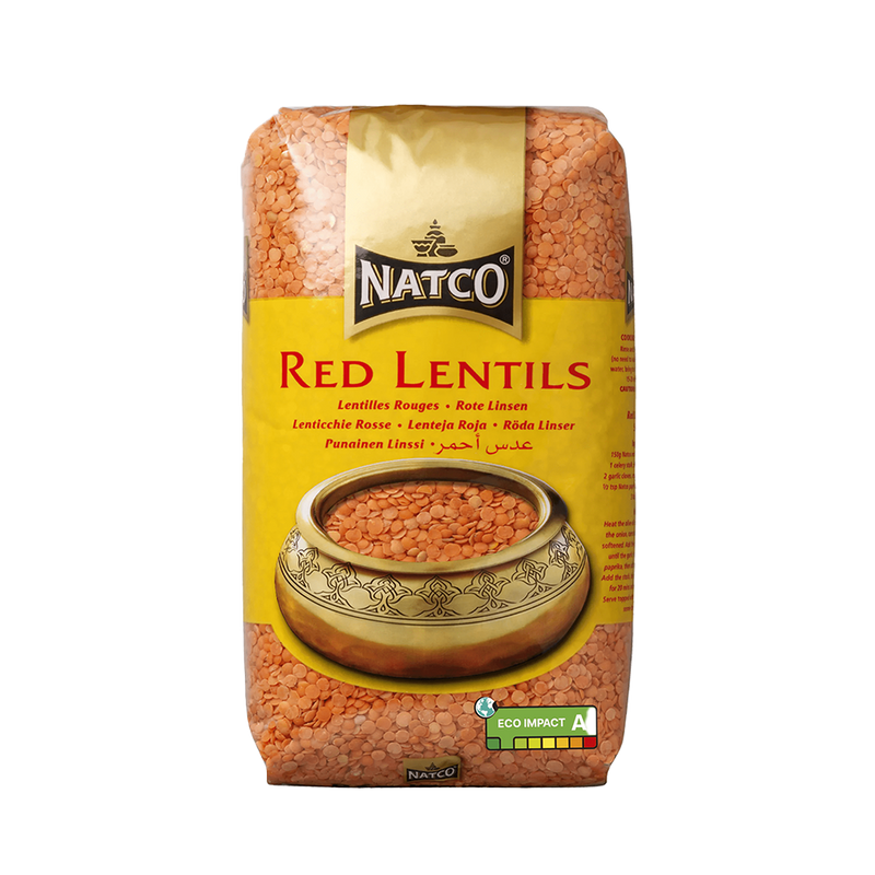 NATCO Red Lentils Polished 500g