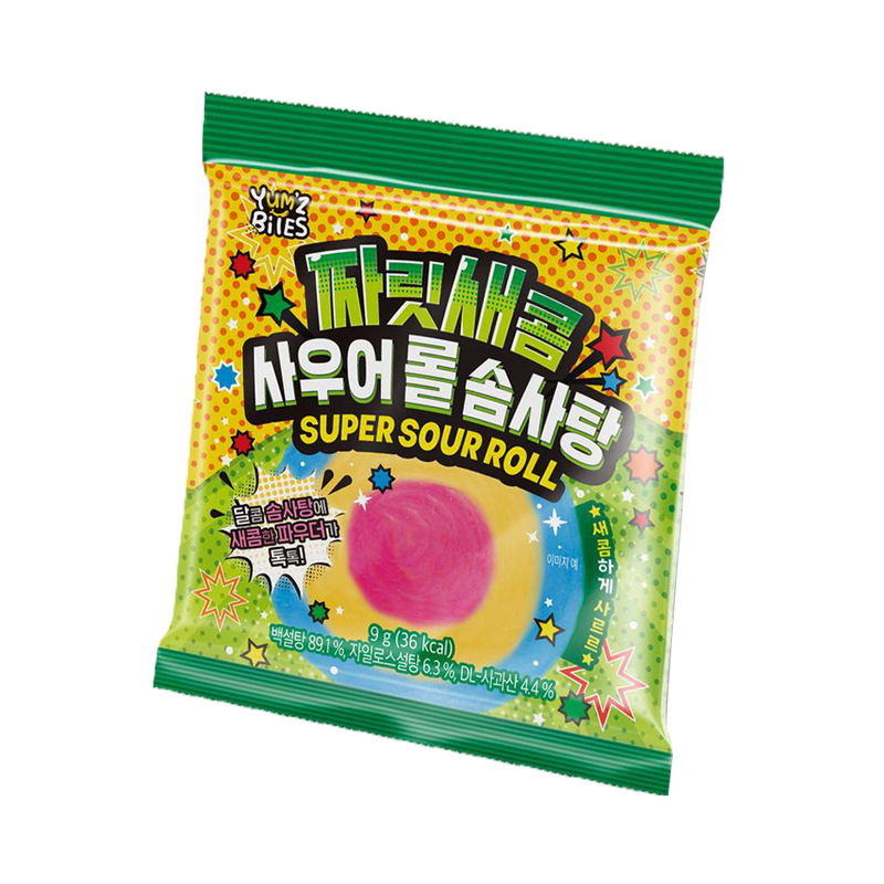 NAMU Sour Roll Cotton Candy 9g