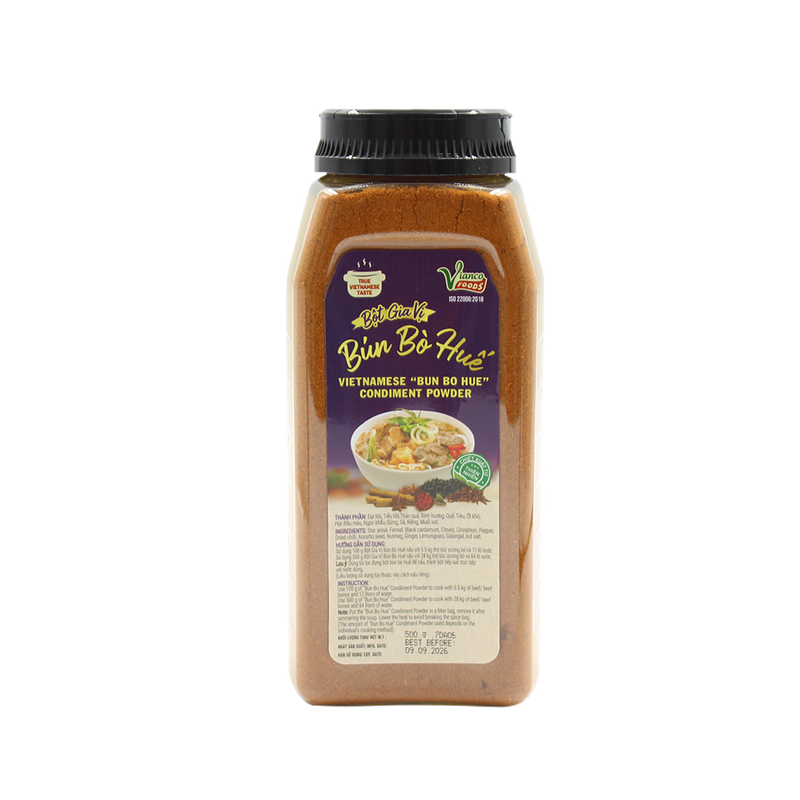 Vianco Bun Bo Hue Condiment Powder 500gr (Case 24)