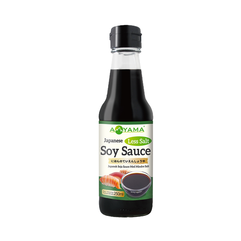 Aoyama Japanese Less Salt Soy Sauce 250ml