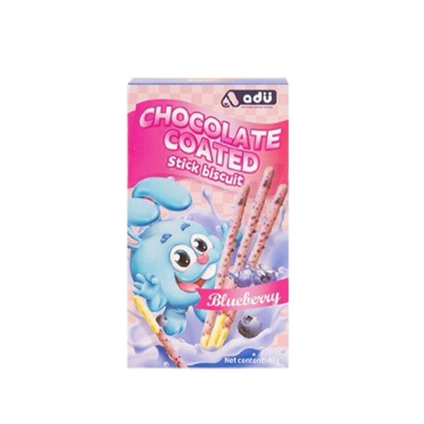 ADU Biscuit Sticks Blueberry Flavour 48g