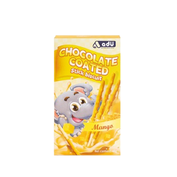 ADU Biscuit Sticks Mango Flavour 48g