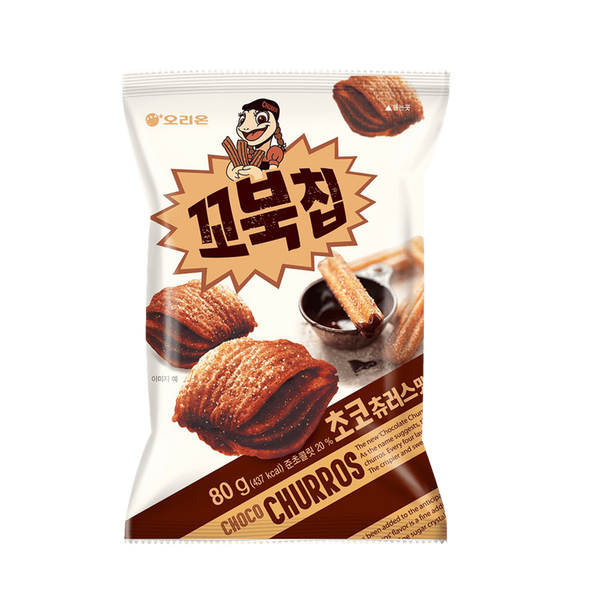 ORION Kkobookchip Choco Churrus 80g