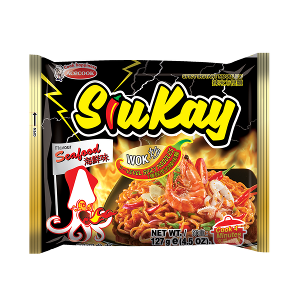 SIUKAY Instant Noodles Seafood Flavor 127g