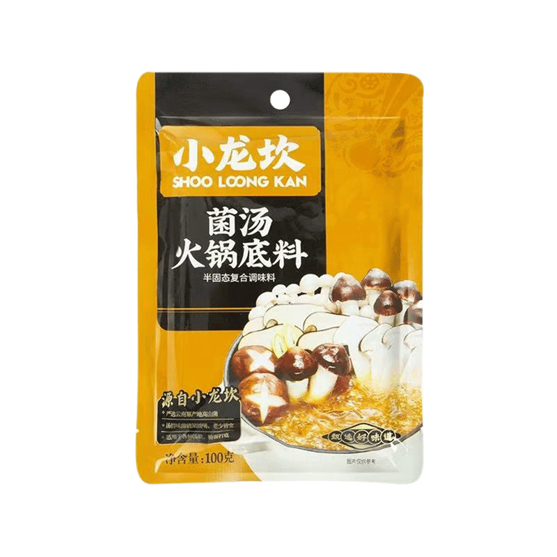 XIAOLONGKAN Mushroom Hot Pot Base 100g (Case 50)