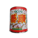 JIAOXIER Sweet and Sour Tin Pickled Leek 3kg (d.w 1.5kg)