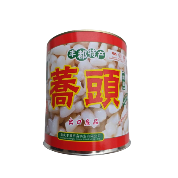 JIAOXIER Sweet and Sour Tin Pickled Leek 3kg (d.w 1.5kg)