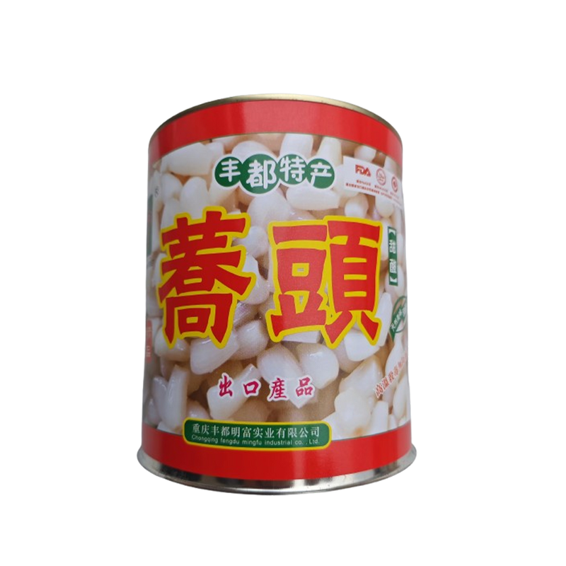 JIAOXIER Sweet and Sour Tin Pickled Leek 3kg (d.w 1.5kg)