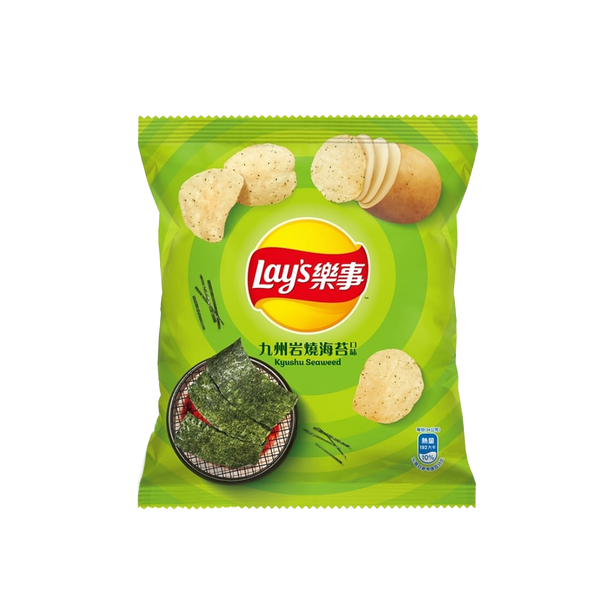 LAY's Crips - Kyushu Rock-yaki Seaweed Flavor 34g