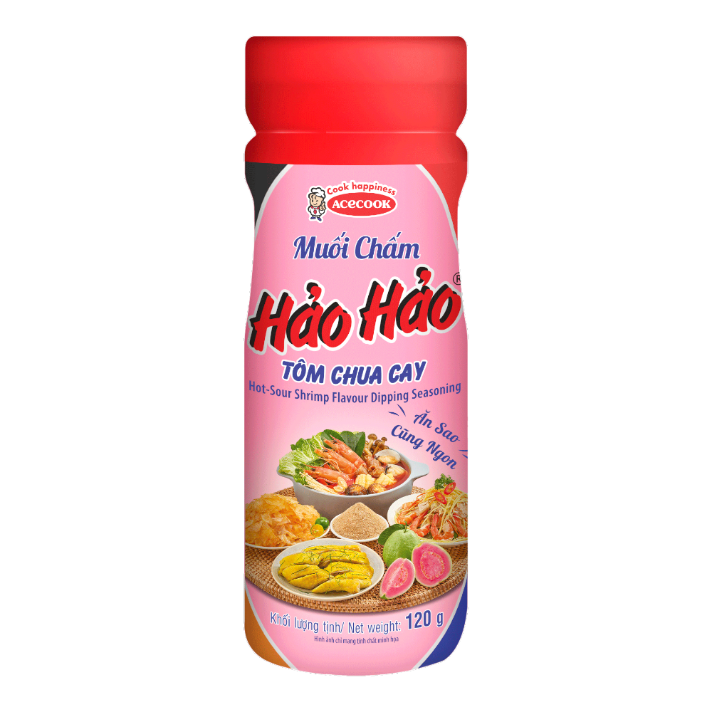 Hao Hao Gia Vị Chấm Tôm Vị Chua Cay 120g