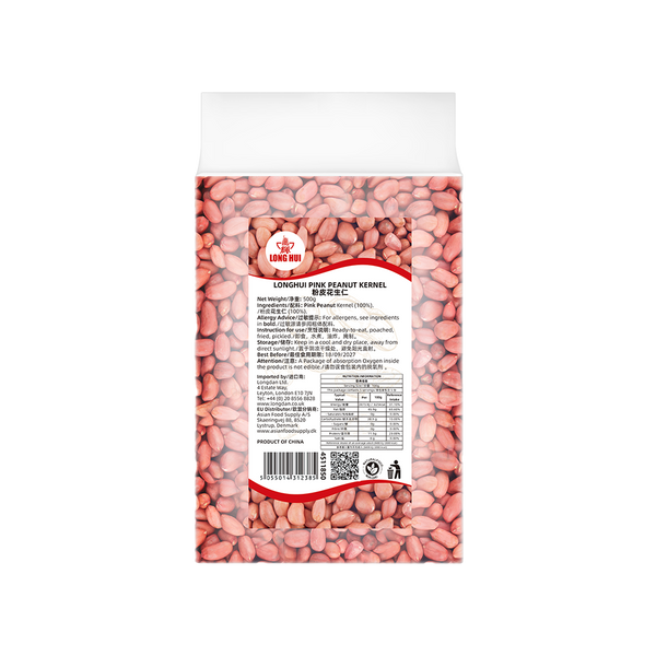 LONGHUI Hạt Đậu Phộng Hồng 500g (Thùng 20)