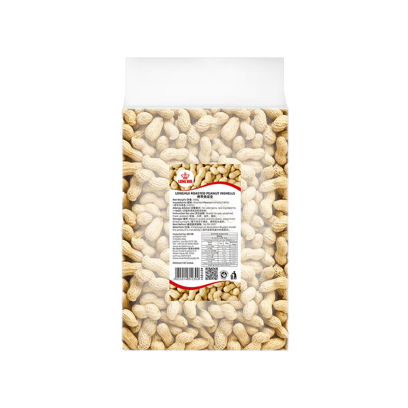 LONGHUI Đậu Phộng Nguyên Vỏ 500g (Thùng 20)