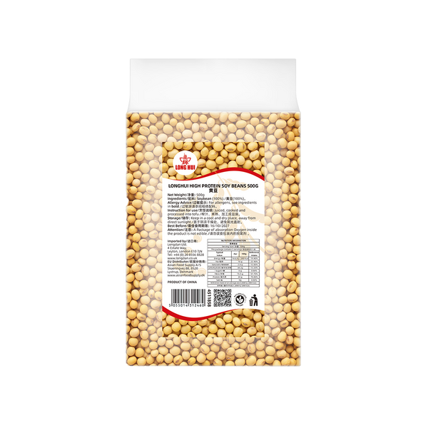 LONGHUI Đậu nành giàu đạm 500g (Thùng 20 gói)