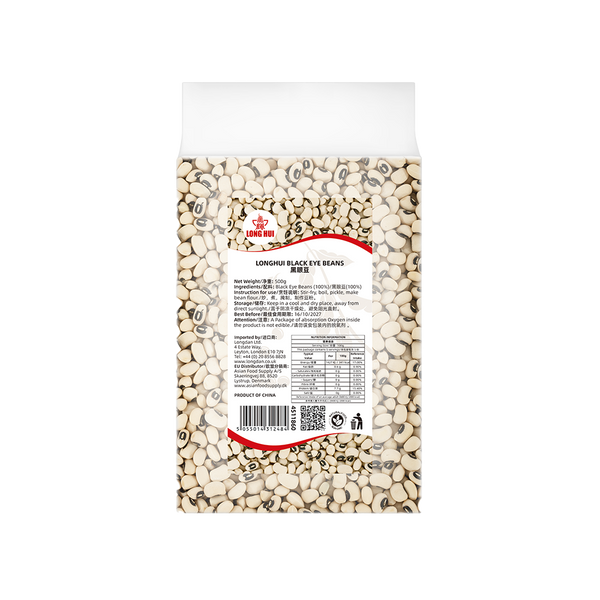 Đậu Mắt Đen LONGHUI 500g (Thùng 20)