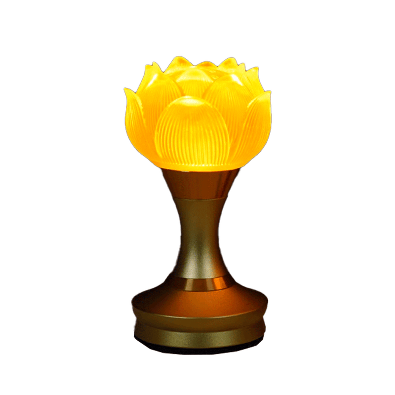 LONGDAN Fortune Golden Rechargeable Lamp 6 Inches