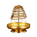 LONGDAN Giá đỡ nhang cuộn hình cá 23 x 20 cm