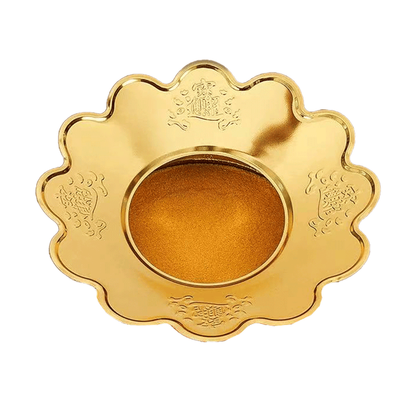 LONGDAN Lotus Incense Ash Tray 7 inches