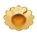 LONGDAN Lotus Khay đựng tro hương 3 inch