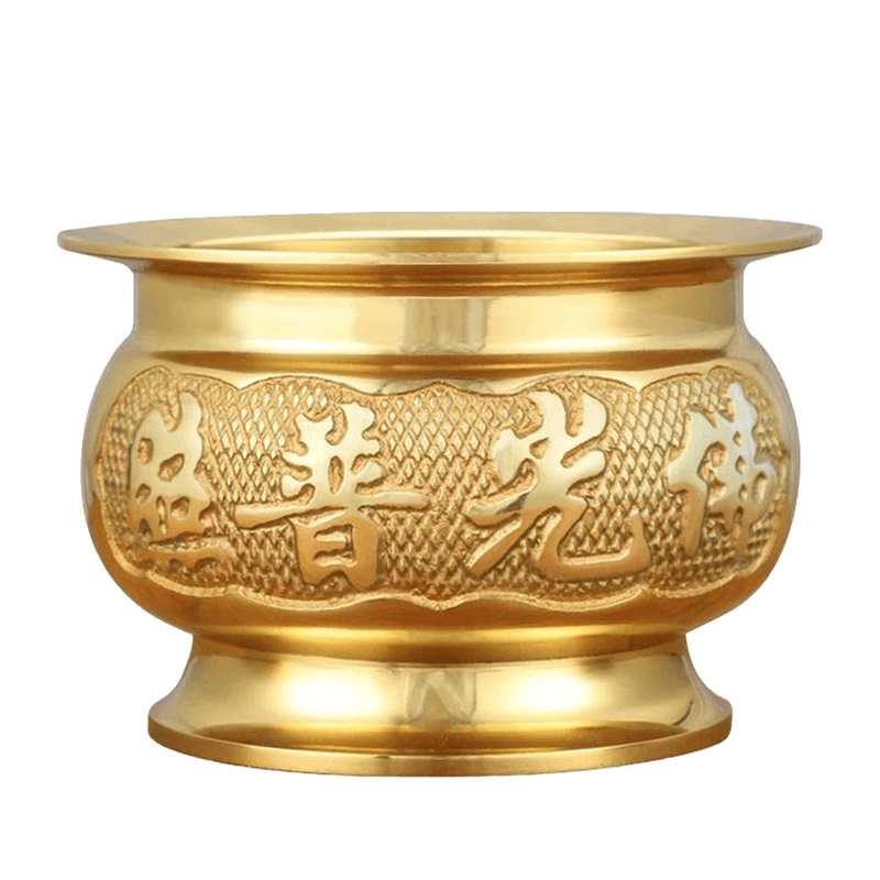 LONGDAN Lư hương bằng đồng 5 inch