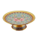 LONGDAN Golden Lotus Plate 8 Inches