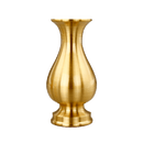 LONGDAN Minimalist Golden Vase 8 Inches