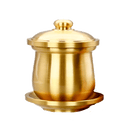 LONGDAN Minimalist Golden Cup 3 Inches