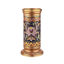 LONGDAN Midnight Blue Lotus Incense Holder 8.5 Inches