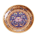 LONGDAN Đĩa Hoa Sen Xanh Lam Đậm 8 inch