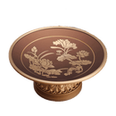 LONGDAN Bronze Engraved Plate 9 Inches