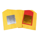 LONGDAN Giấy vàng mã mạ vàng & mạ bạc cúng tổ tiên 12 inches 80pcs