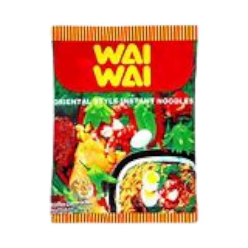 WAI WAI Oriental Style Instant Noodles 60g (Case 30)
