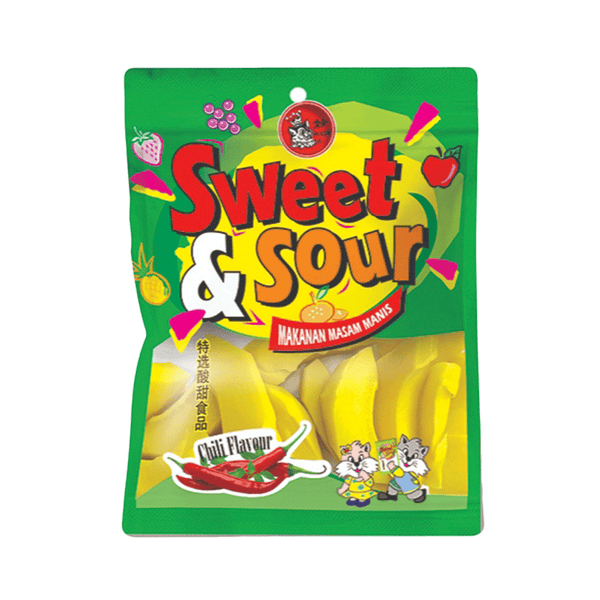 Sweet & Sour Preserved Mango(Chili) 70G.