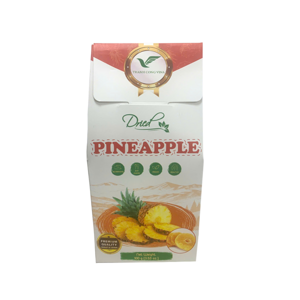 THANH CONG VINA Dried Pineapple 100Gr (Case 38)