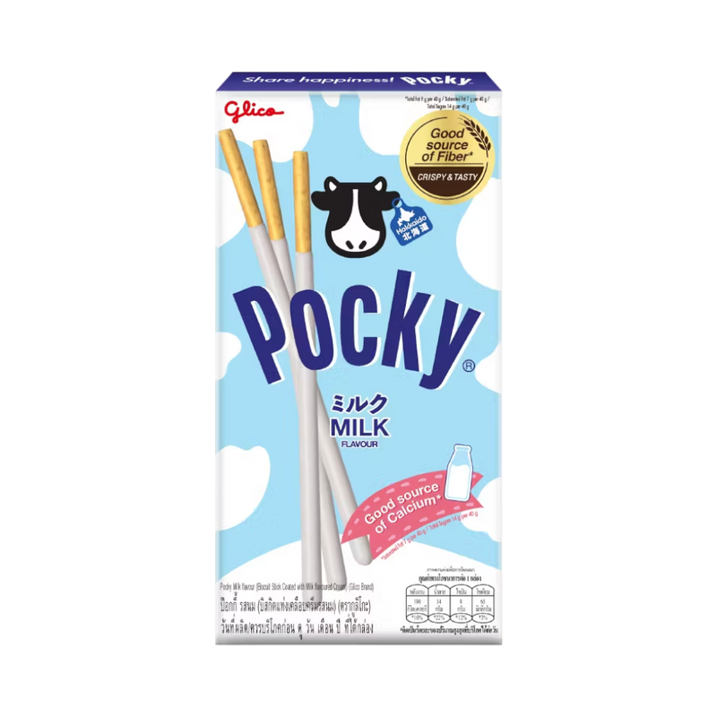 GLICO POCKY Sticks - Milk 40g (Case 120)