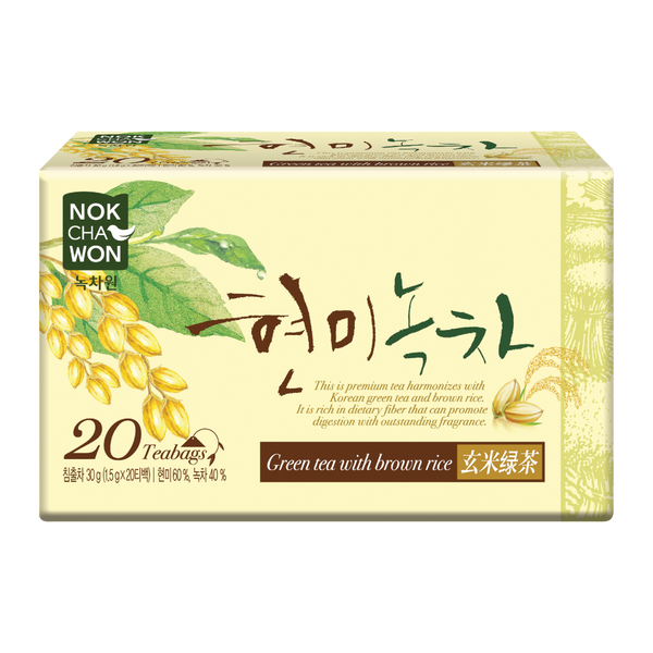 NOKCHAWON Green tea With Brown Rice 20T 30g