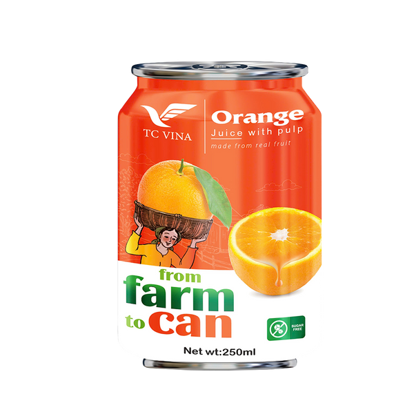 THANH CONG VINA Orange Juice With Pulp 250ml