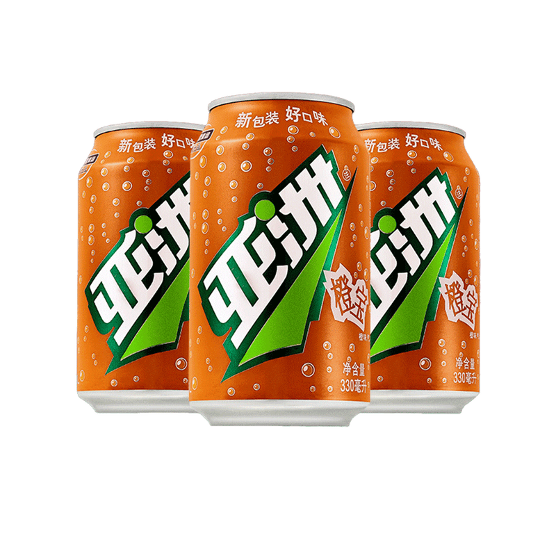 ASIA Shashi Soda Hương Cam 330ml