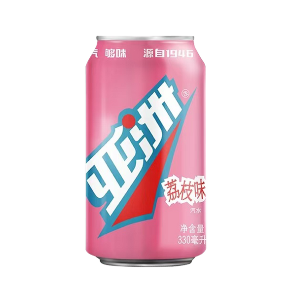 ASIA Shashi Soda vị vải 330ml (Thùng 24 chai)