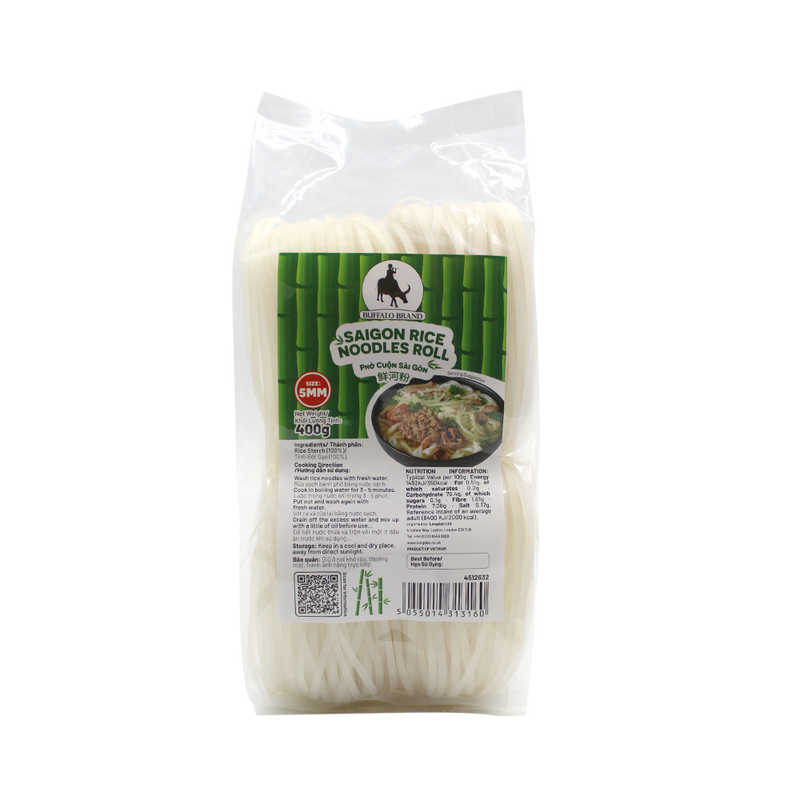 BUFFALO Saigon Rice Noodles Roll 5mm 400g