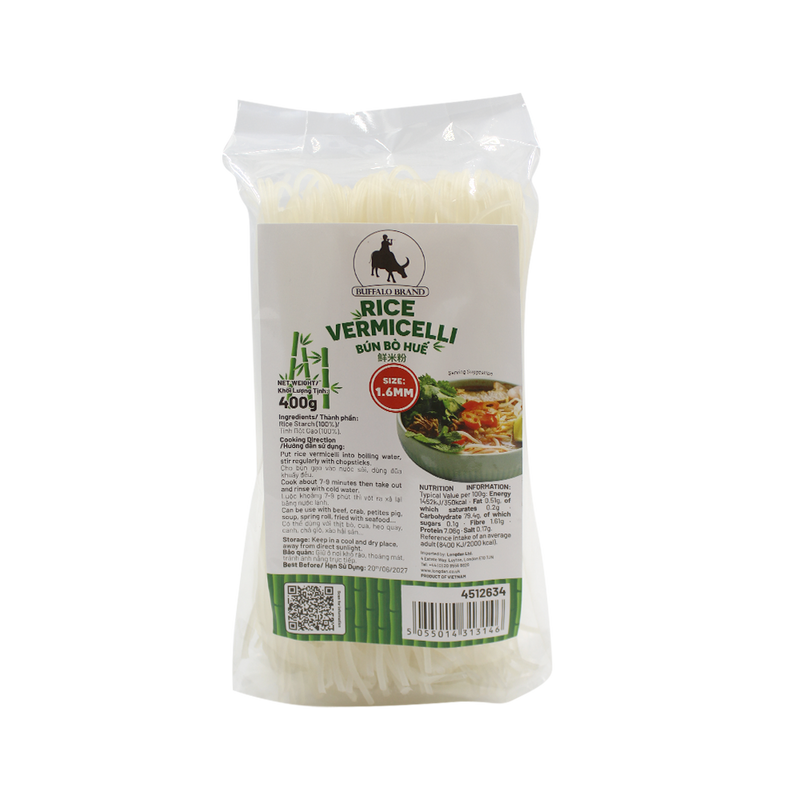 BUFFALO Rice Vermicelli 1.6mm 400