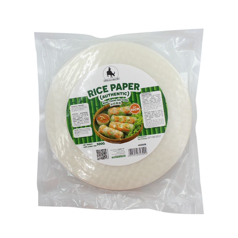 Bánh Tráng BUFFALO (Chính Gốc) 22cm 500g (Thùng 20)