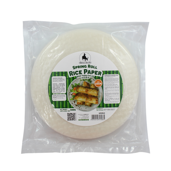 BUFFALO Spring Roll Rice Paper 22cm 500g