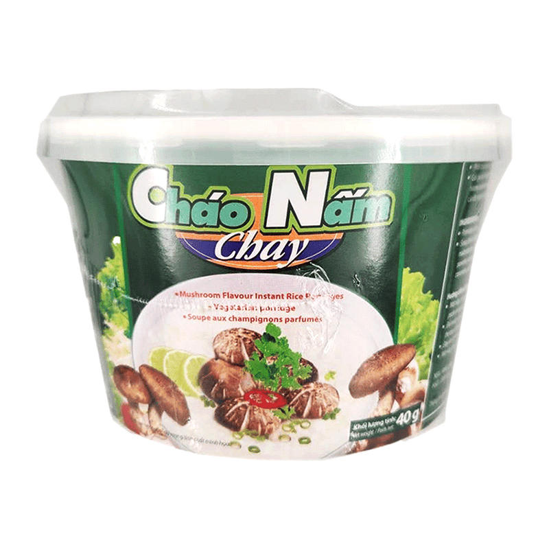 HUONG XUA Mushroom Flavour Instant Porridge 40g