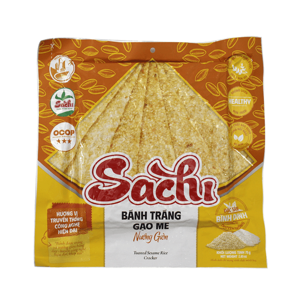 SACHI Toasted Sesame Rice Cracker 75g