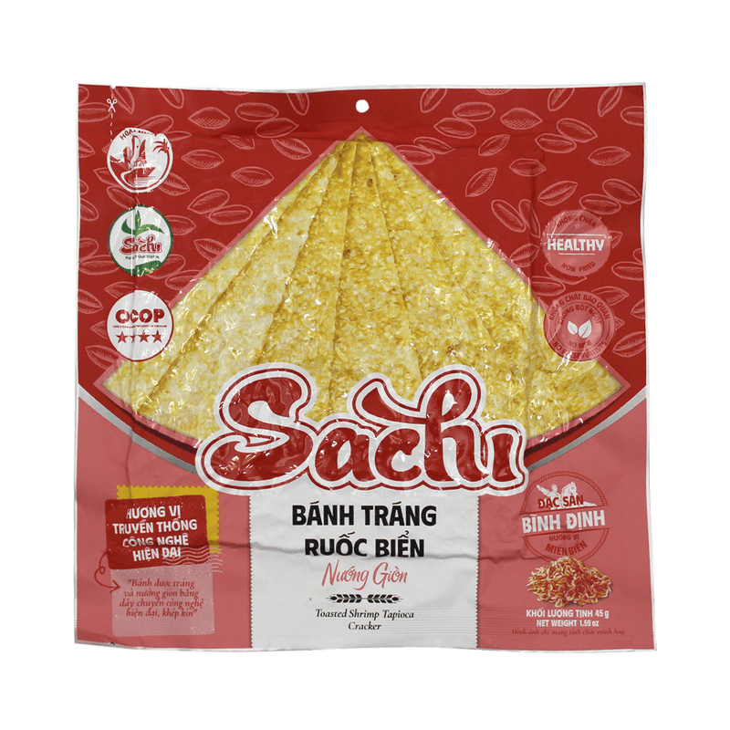 SACHI Toasted Shrimp Tapioca Cracker 45g